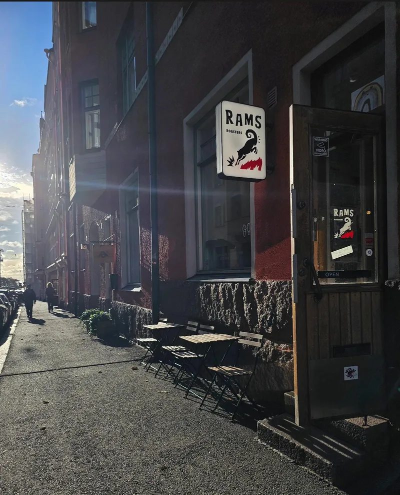 Rams Roasters ulkoa